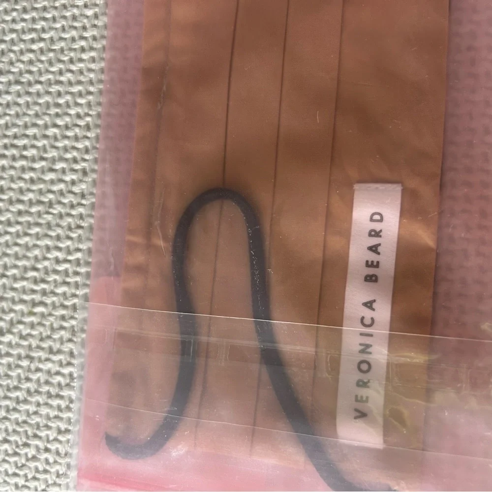 NWT! Veronica Beard Leopard Face Mask